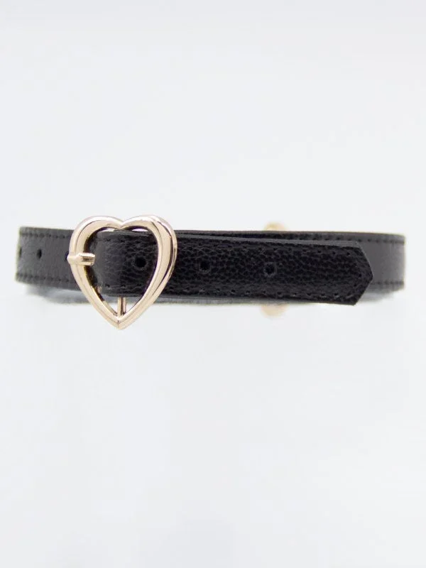 Heart Buckle Collar