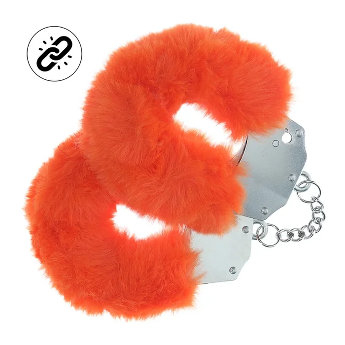 Heavy-duty Fluffy Handcuffs – Orange