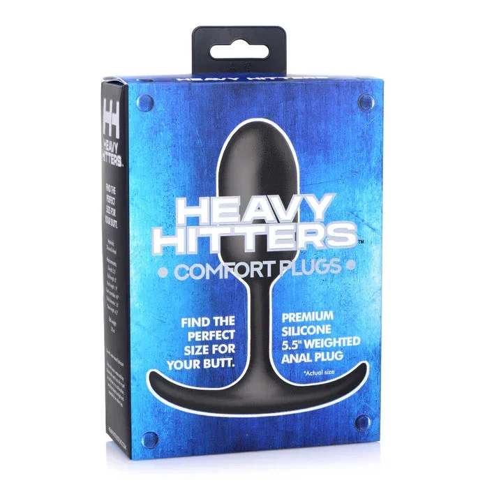 Heavy Hitters Premium Silicone Weighted Anal Plug – Medium