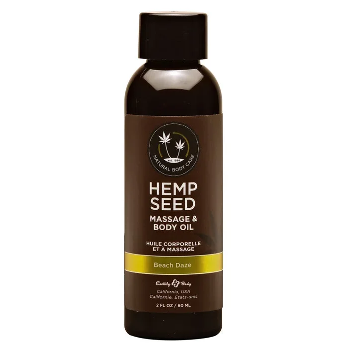 Hemp Seed Massage & Body Oil Beach Daze – Coconut Water & Pineapple 60ml