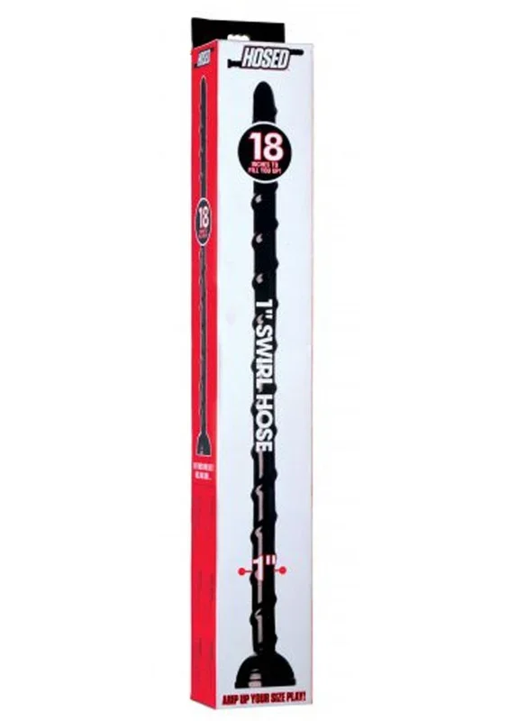 Hosed Swirl Hose 1in – 18in Long