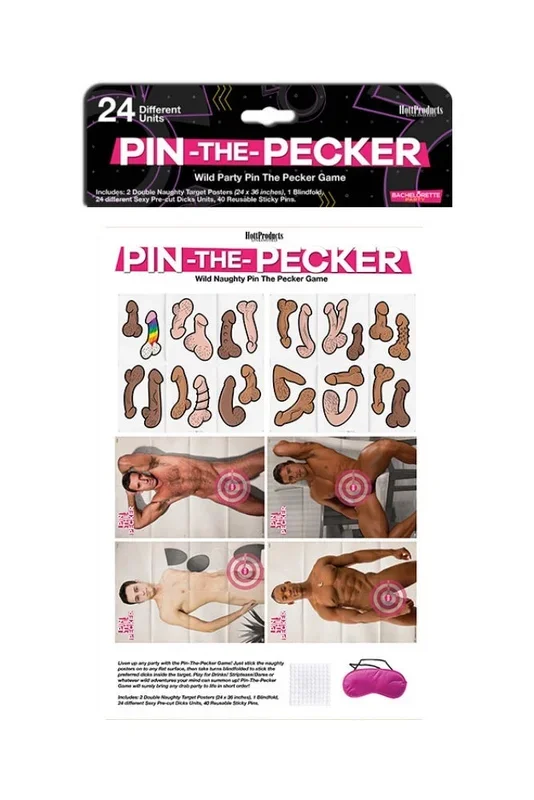 Hott Products – Pin the Pecker Bachelorette Game