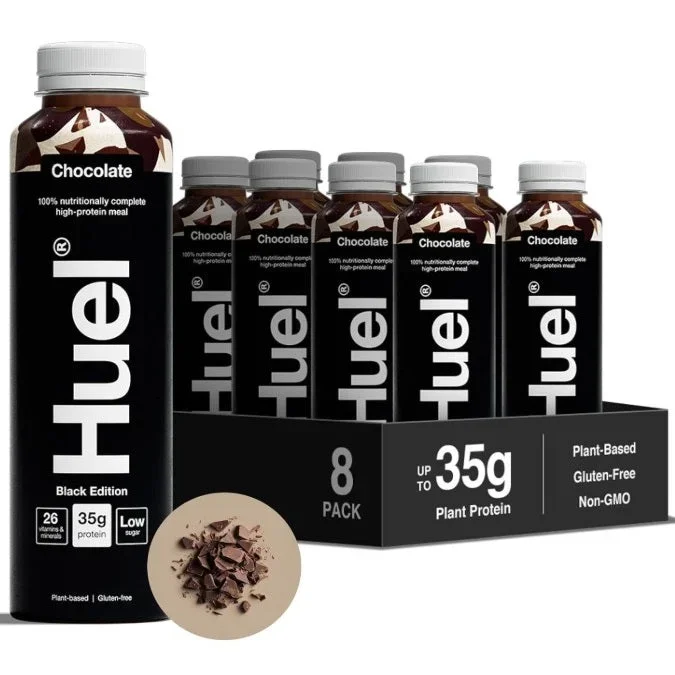 Huel Black Edition Chocolate 500ml x 8