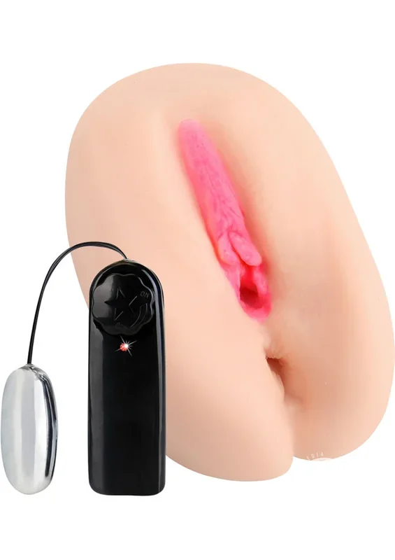 Hustler Alexis Texas Vibrating Pussy and Ass Masturbator with Remote Control Bullet