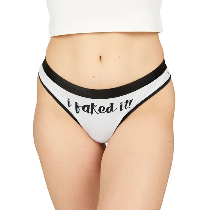 I Faked It! | Mix & Match Women’s Fun-Flirty Lovers’ Thongs