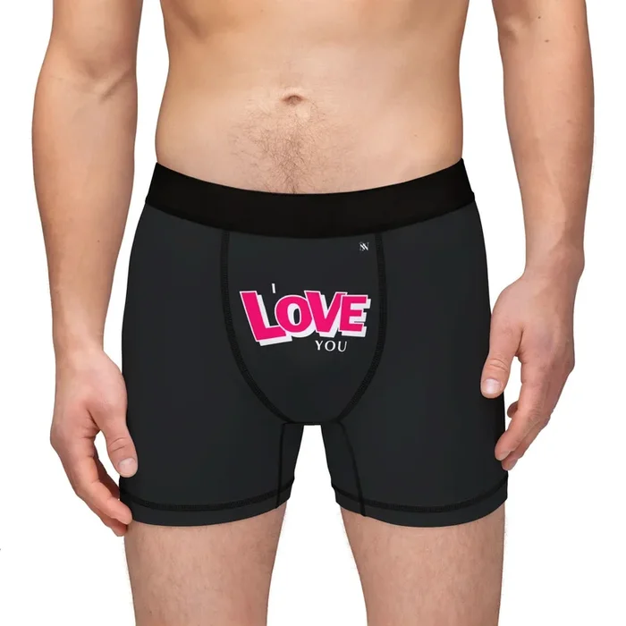 I Love You | Mix & Match Fun-Flirty Lovers’ Boxer Briefs
