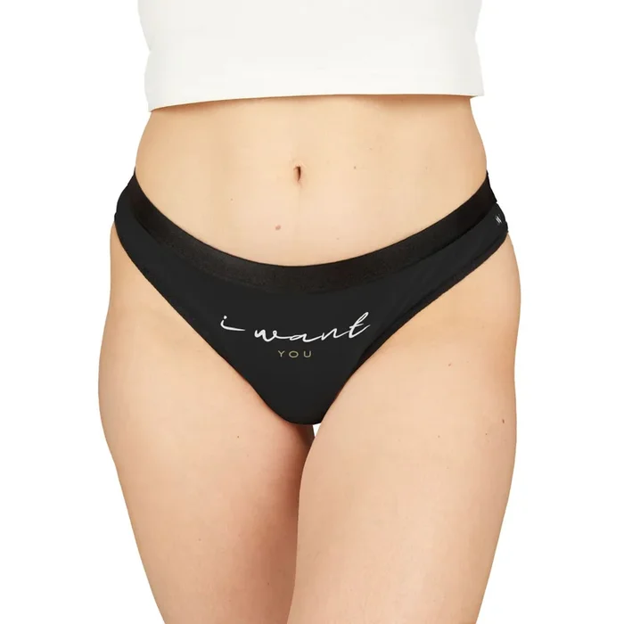 I Want You Mix Match Women’s Thong Sex Panties | Playful Gifts