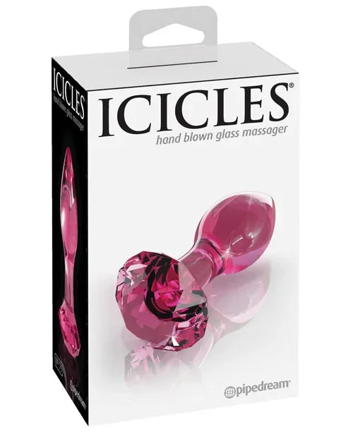 Icicles No. 79 Glass Diamond Butt Plug