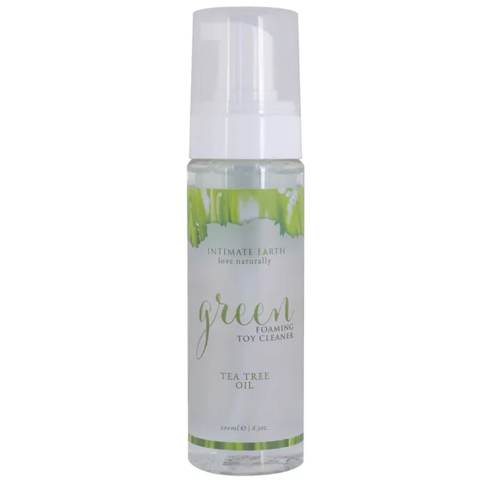 Intimate Earth Green Foaming Toy Cleanser – Tea Tree Oil 6.3oz
