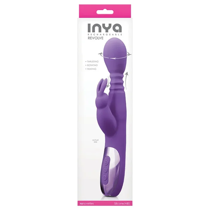 INYA Revolve Rechargeable Rabbit – Purple
