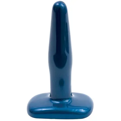 Iridescent Butt Plug – Small – Midnight Blue