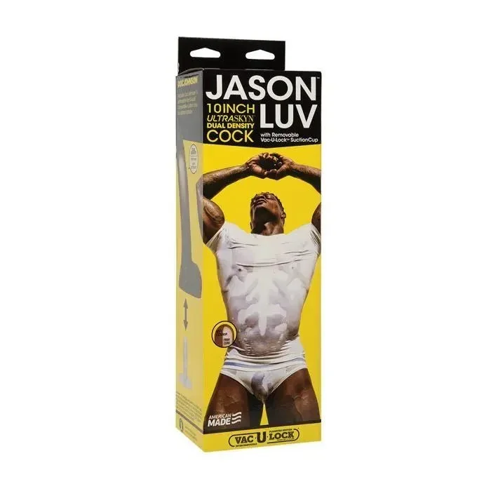 Jason Luv 10″ Realistic Dildo with Vac-U-Lock Suction Cup