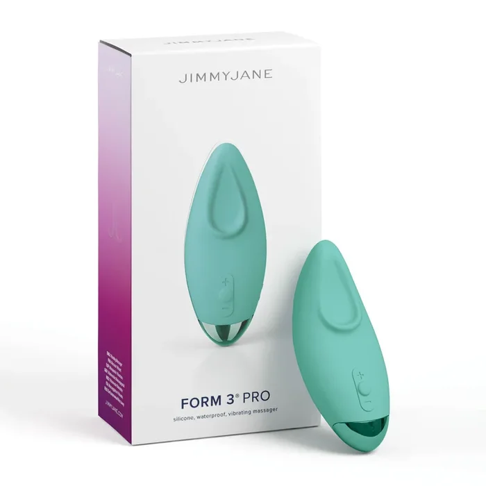 JimmyJane Form 3 PRO Lay On Vibrator – Teal
