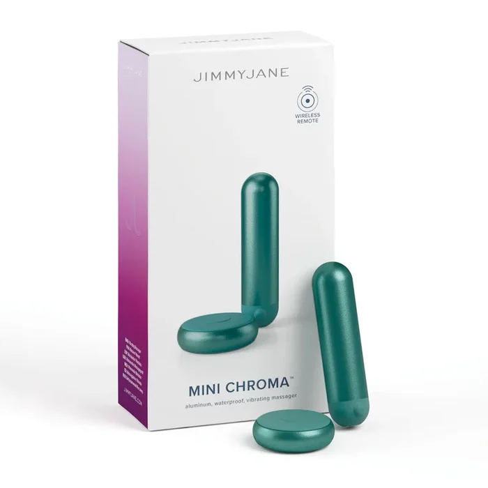 JimmyJane Mini Chroma Vibrating Bullet – Teal