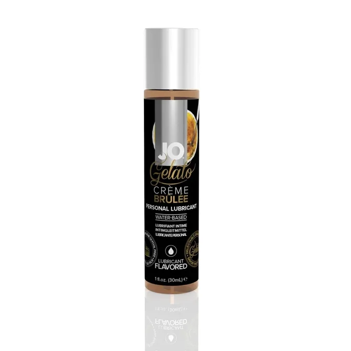 Jo Gelato Creme Brulee 1oz – Water-Based Flavored Personal Lubricant Lube