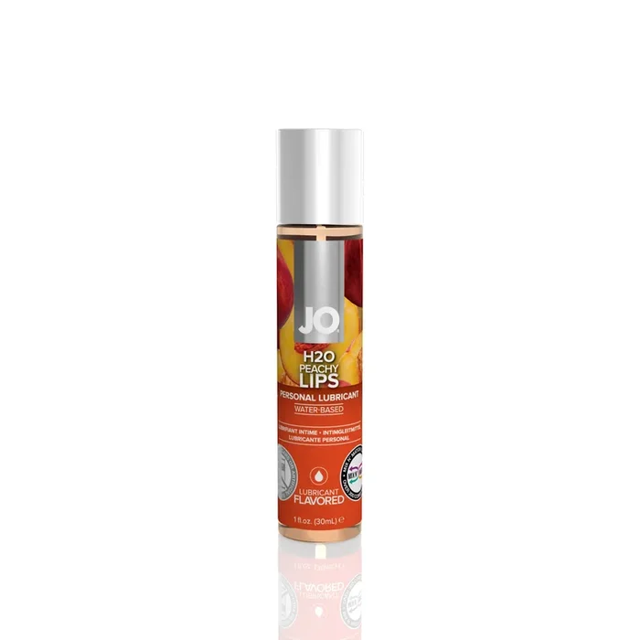 Jo H2O Peachy Lips 1oz – Flavored Personal Lube Lubricant