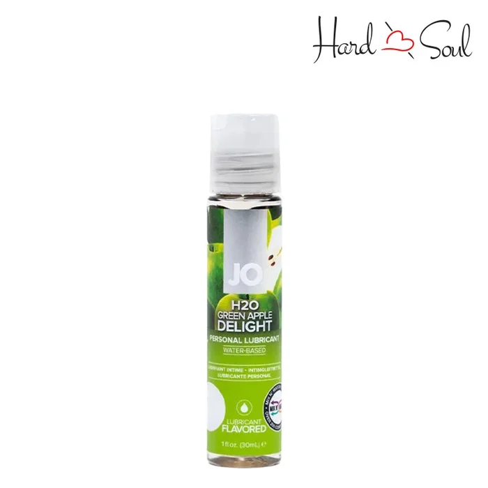 JO H2O Water Based Flavored Lube Green Apple 1oz