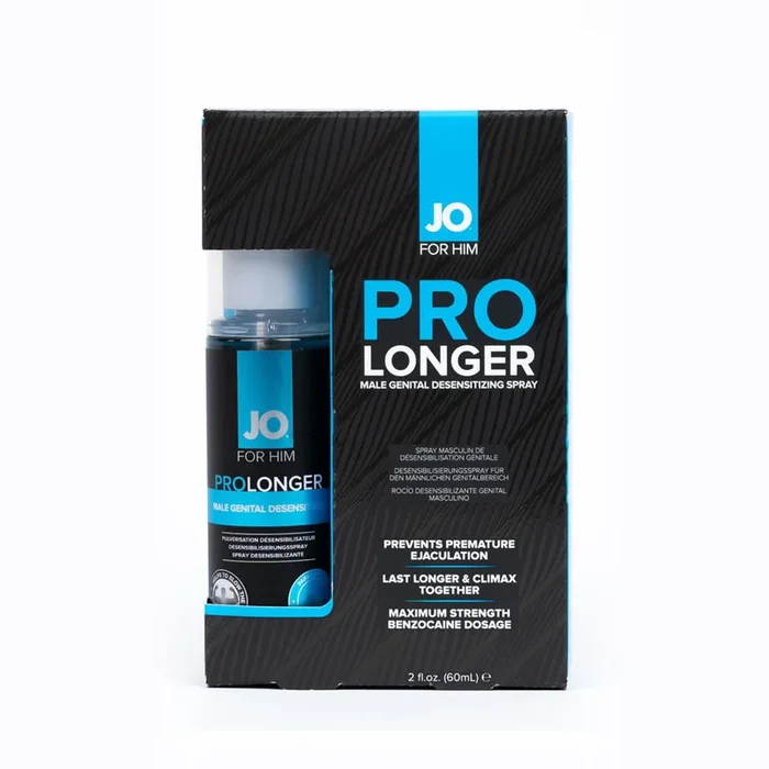 JO Prolonger Spray – 60 mL – Desensitising Spray for Men – 60 ml Spray Bottle
