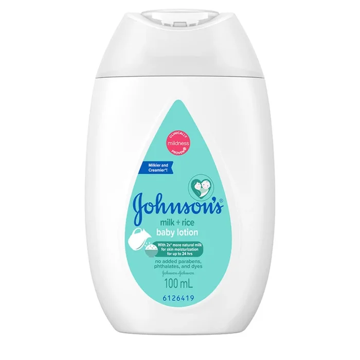 Johnsons Baby Lotion Milk + Rice 100ml