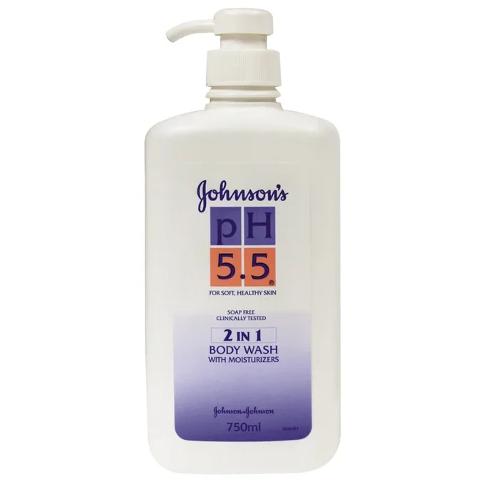Johnsons PH5.5 2In1 Body Wash 750ml