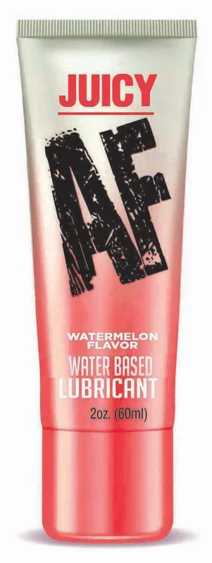 Juicy Af – Watermelon Water Based Flavored Lubricant – 2 Oz