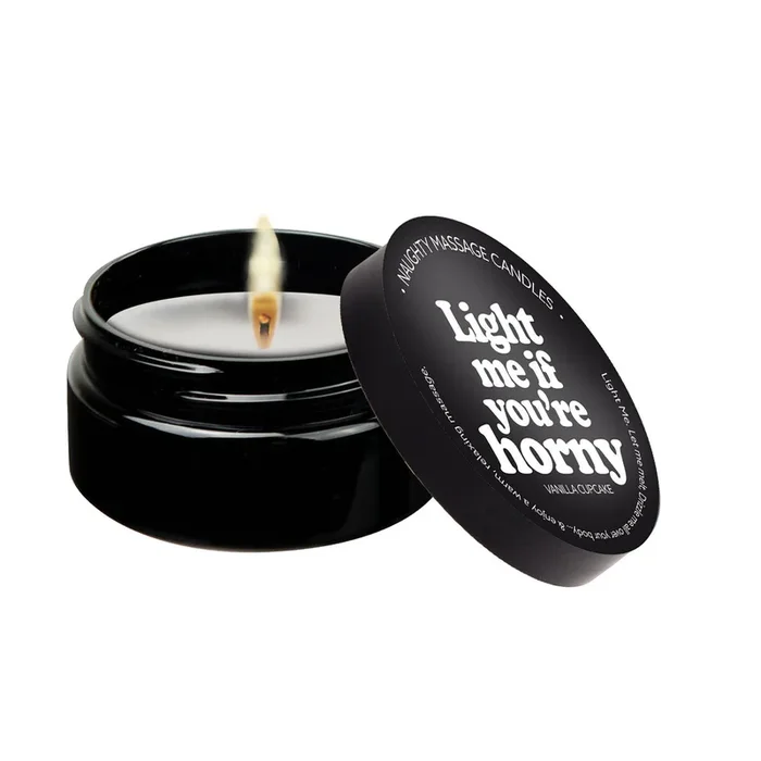 Kama Sutra Light Me if You’re Horny Massage Candle 2oz Vanilla