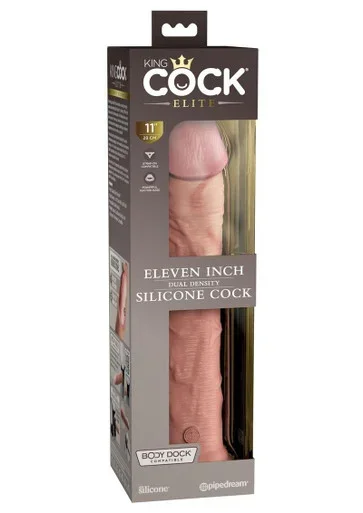 King Cock Elite 11in Cock Vanilla