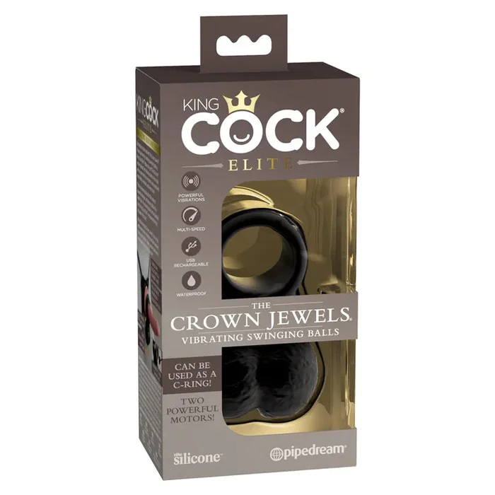 King Cock Elite The Crown Jewels – Vibrating