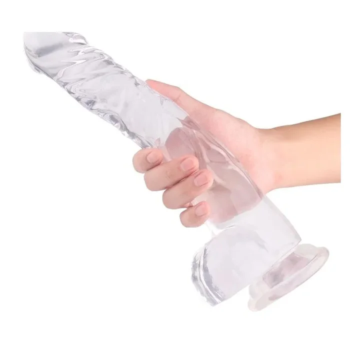 King Kong 32cm Dong w Balls Clear – XXL