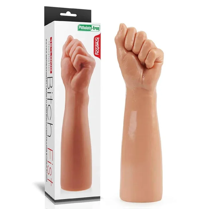 King Sized 12” Realistic Bitch Fist – Flesh