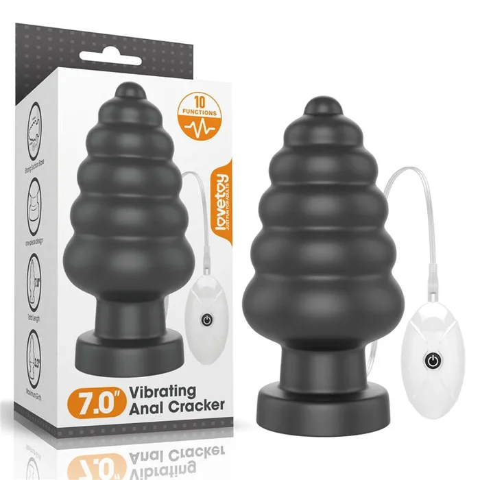 King Sized 7” Vibrating Anal Cracker