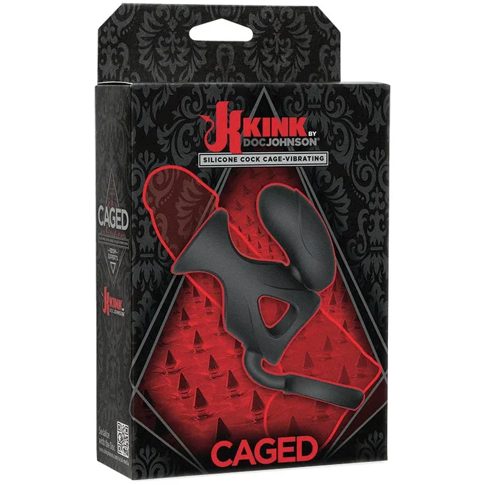 Kink Silicone Cock Caged