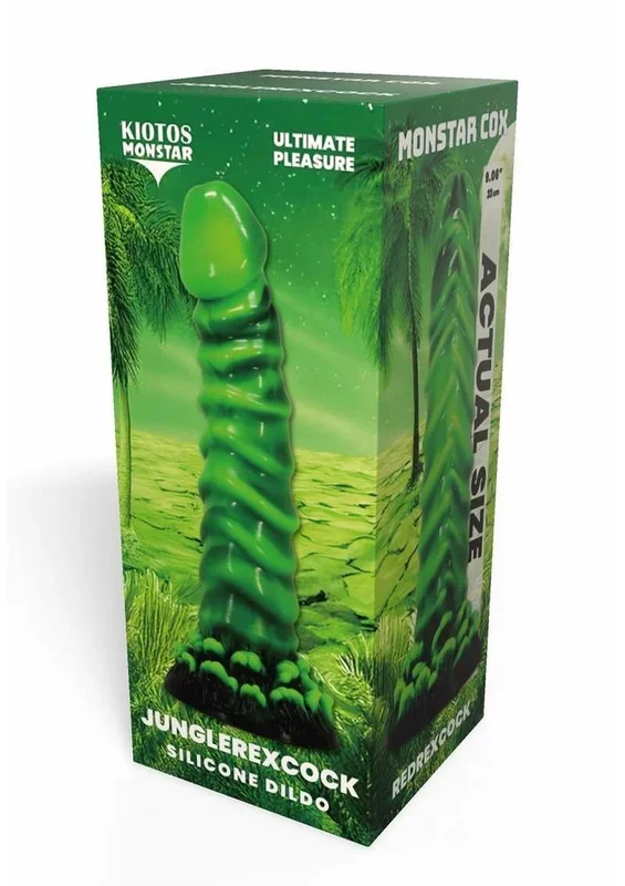 Kiotos Monstar Cox Junglerex Silicone Cock with Suction Cup