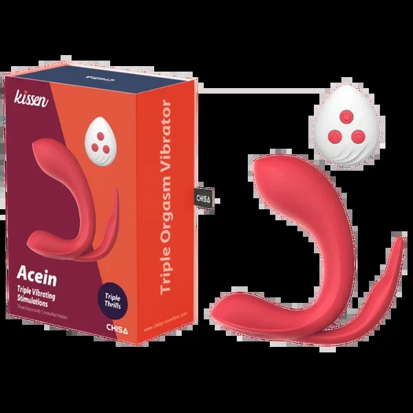 Kissen – Acein Triple Vibrating Stimulations – Red