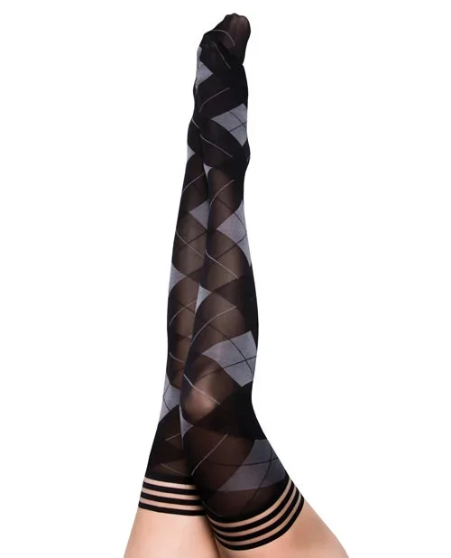 Kix’ies Kimmie Argyle Thigh High Argyle C