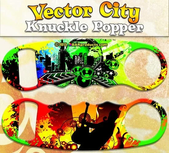 Knuckle Popper Bottle Opener – Vector City