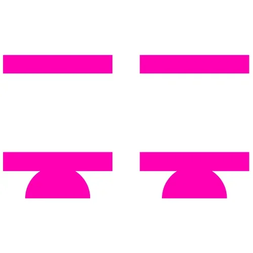 Kolorcoat™ Can Cooler (2 Pack) – Pink and White Stripe