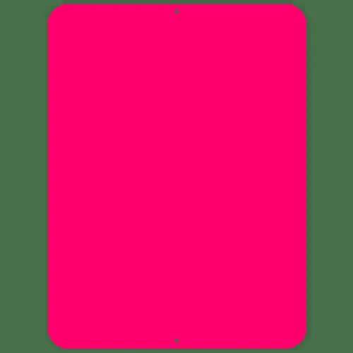 Kolorcoat™ Custom Metal Bar Sign – 9″ x 12″ – Pink