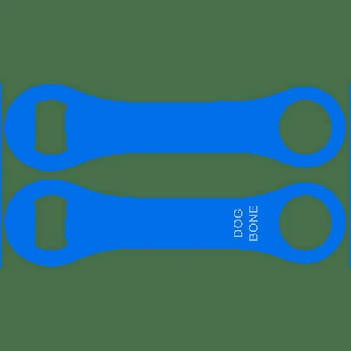 Kolorcoat™ Dog Bone Bottle Opener – Blue