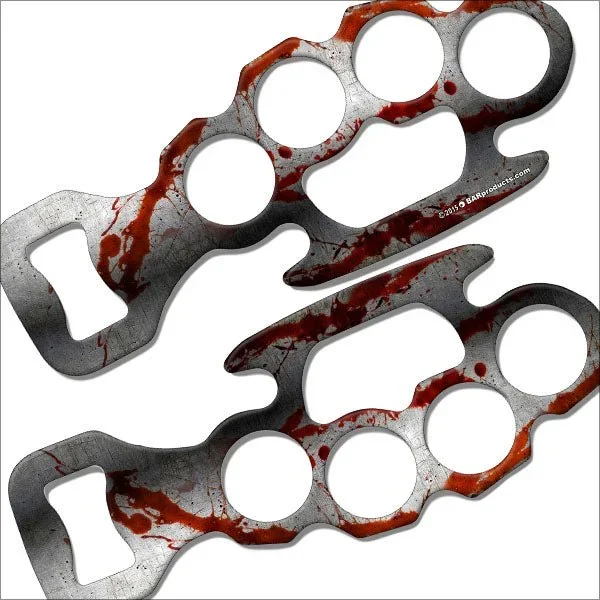 Kolorcoat™ Knuckle Buster Bottle Opener – Blood Splatter
