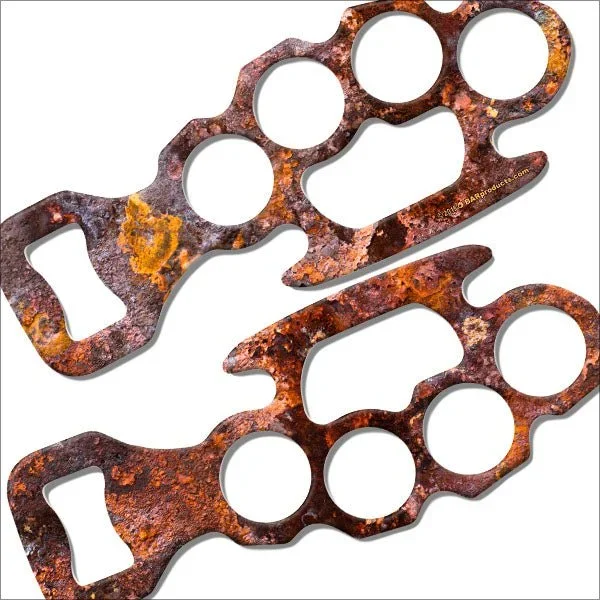 Kolorcoat™ Knuckle Buster Bottle Opener – Rust