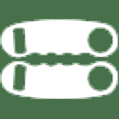 Kolorcoat™ Knuckle Popper Opener – White