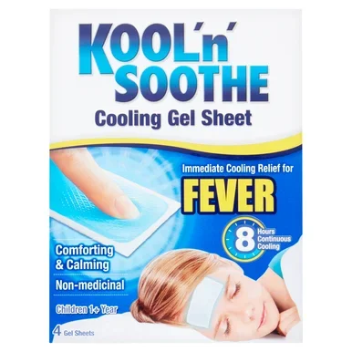 Kool ‘n’ Soothe Kids Cooling Gel Pads 4 Sheets
