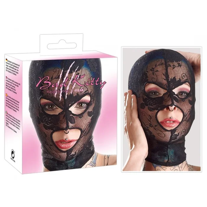 Lace mask – hood with Eye and Mouth Openings