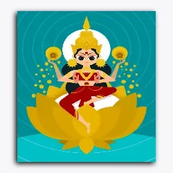 Lakshmi Maa Cute Portrait