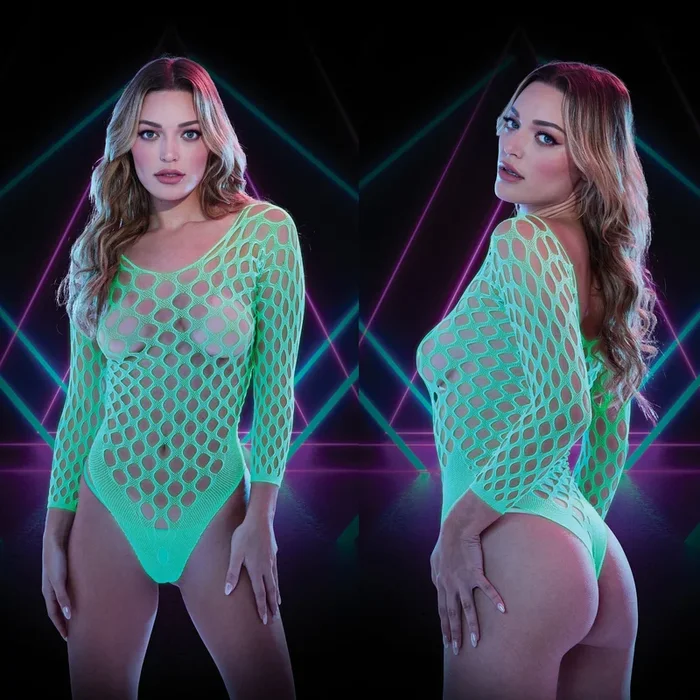 LAPDANCE LARGE FISHNET TEDDY