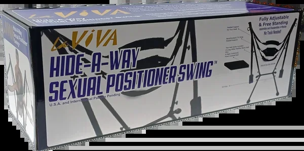 LaViva – Hide-a-Way Sexual Positioner Sex Swing – Black