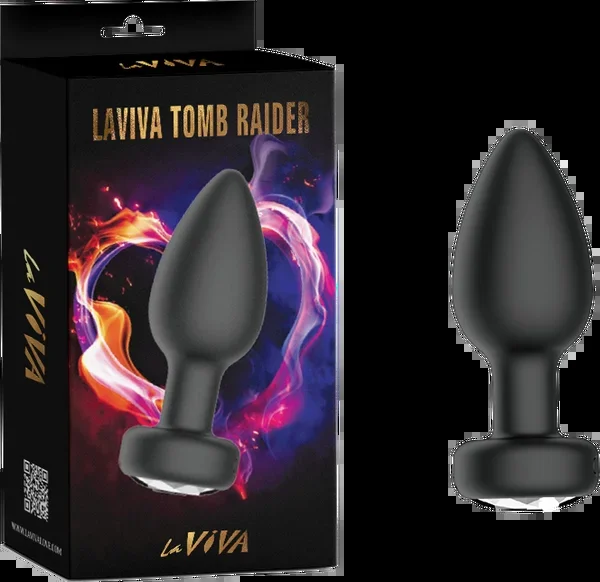 LaViva – Tomb Raider App Control Butt Plug – Black