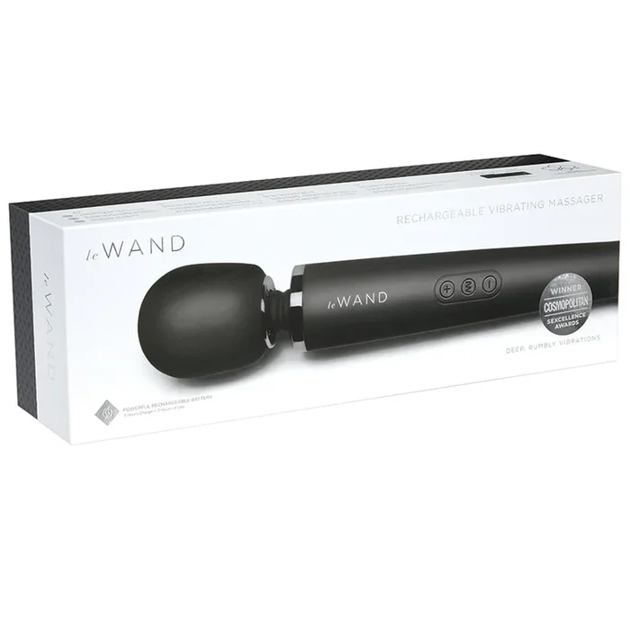 Le Wand Rechargeable Vibrating Massager – Black