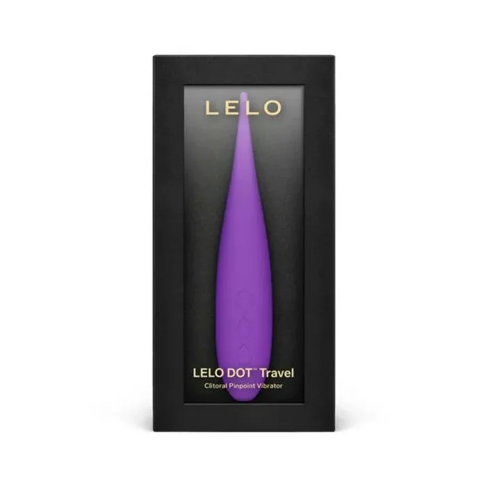 Lelo Dot Travel Clitoral Pinpoint Vibrator Purple